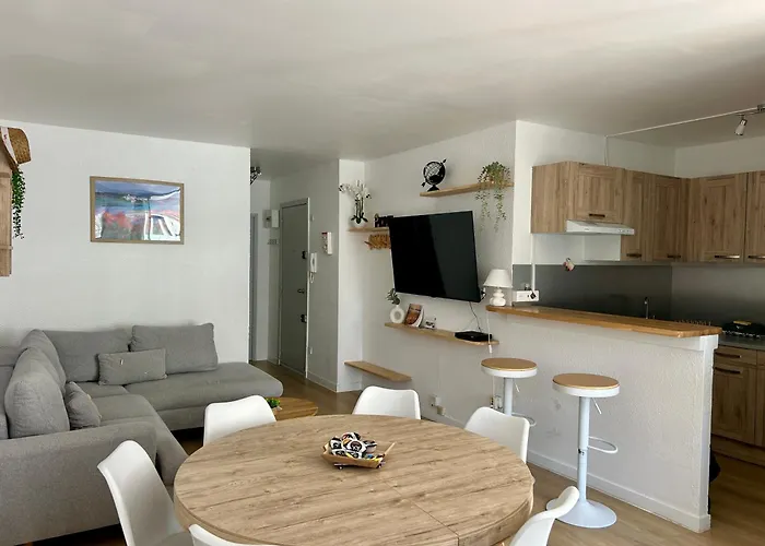 Climatise Et Spacieux Avec Terrasse Et Vue Sur Le Port Capacite 6 Personnes Apartman